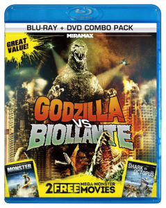 "Godzilla vs. Biollante: Mega-Monster Edition" Blu-ray Cover