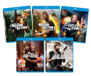 "Ultimate Chuck Norris Bundle" on Blu-ray