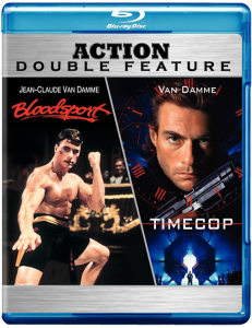 "Bloodsport & Timecop" Blu-ray Cover