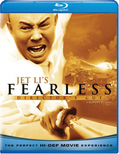 "Jet Li's Fearless" Blu-ray Cover