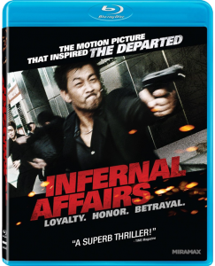 "Infernal Affairs" Blu-ray Cover