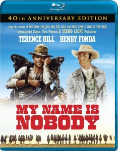 "My Name Is Nobody: 40th Anniversary Edition" Blu-ray Cover