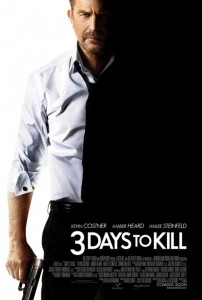 "Three Days to Kill" Teaser Poster