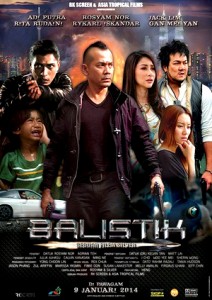 "Balistik" Theatrical Poster