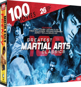 100 Greatest Martial Arts Classics Collection | DVD (Mill Creek)