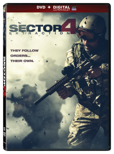 "Sector 4: Extraction" DVD Cover