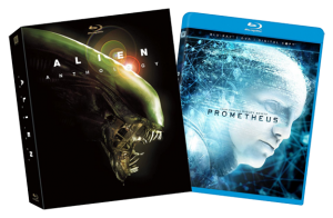 "Alien Anthology + Prometheus" Blu-ray Covers