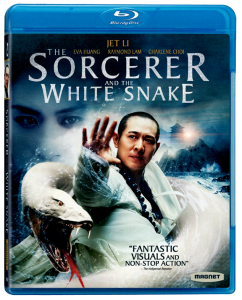 "Sorcerer and the White Snake" Blu-ray Cover