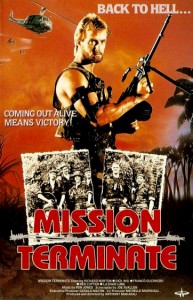 "Mission Terminate" Dutch VHS Cover