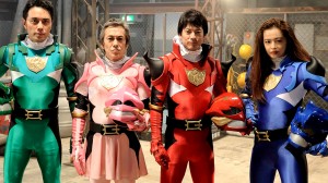 The colorful Super Sentai-ish cast of "Unsung Hero"