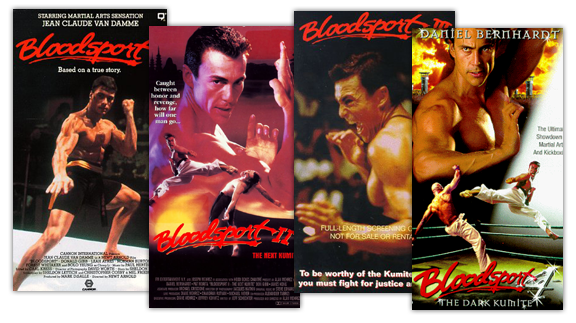 The original "Bloodsport" was followed by a pack of cheapie sequels starring Daniel Bernhardt.