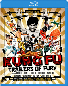 "Kung Fu: Trailers of Fury" Blu-ray Cover