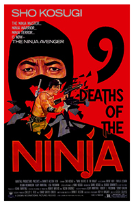 "9 Deaths of the Ninja" Theatrical Poster