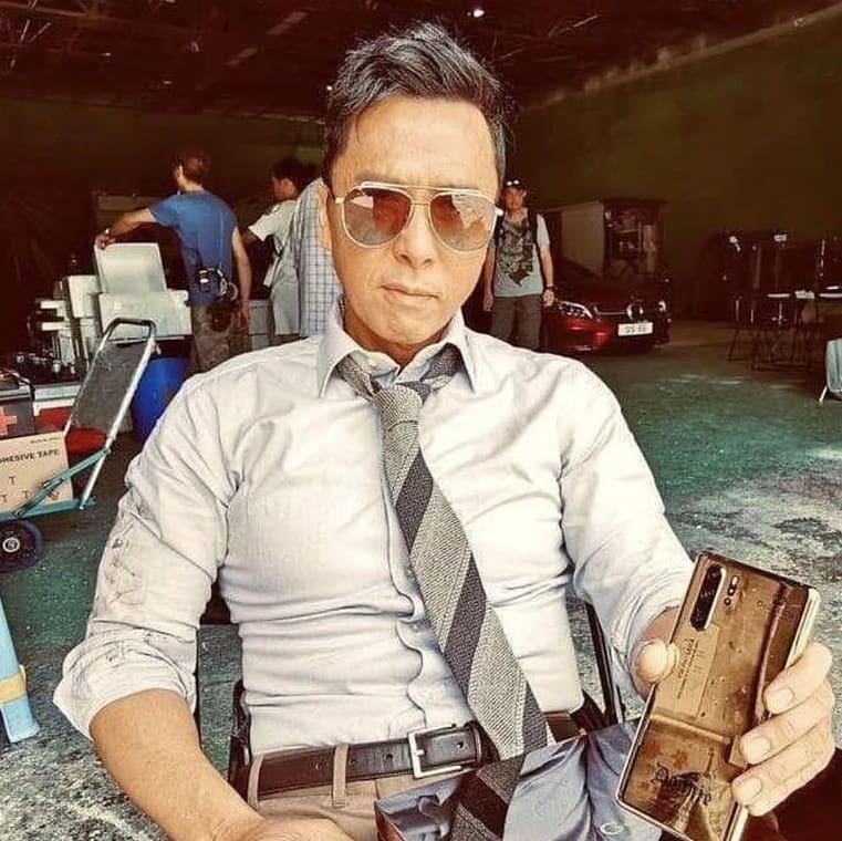 Donnie Yen looking mean in "Raging Fire"